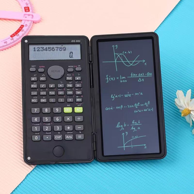 آلة حاسبة علمية محمولة 2 في 1  - مراجعة Scientific Calculator For Secondary School وسعره