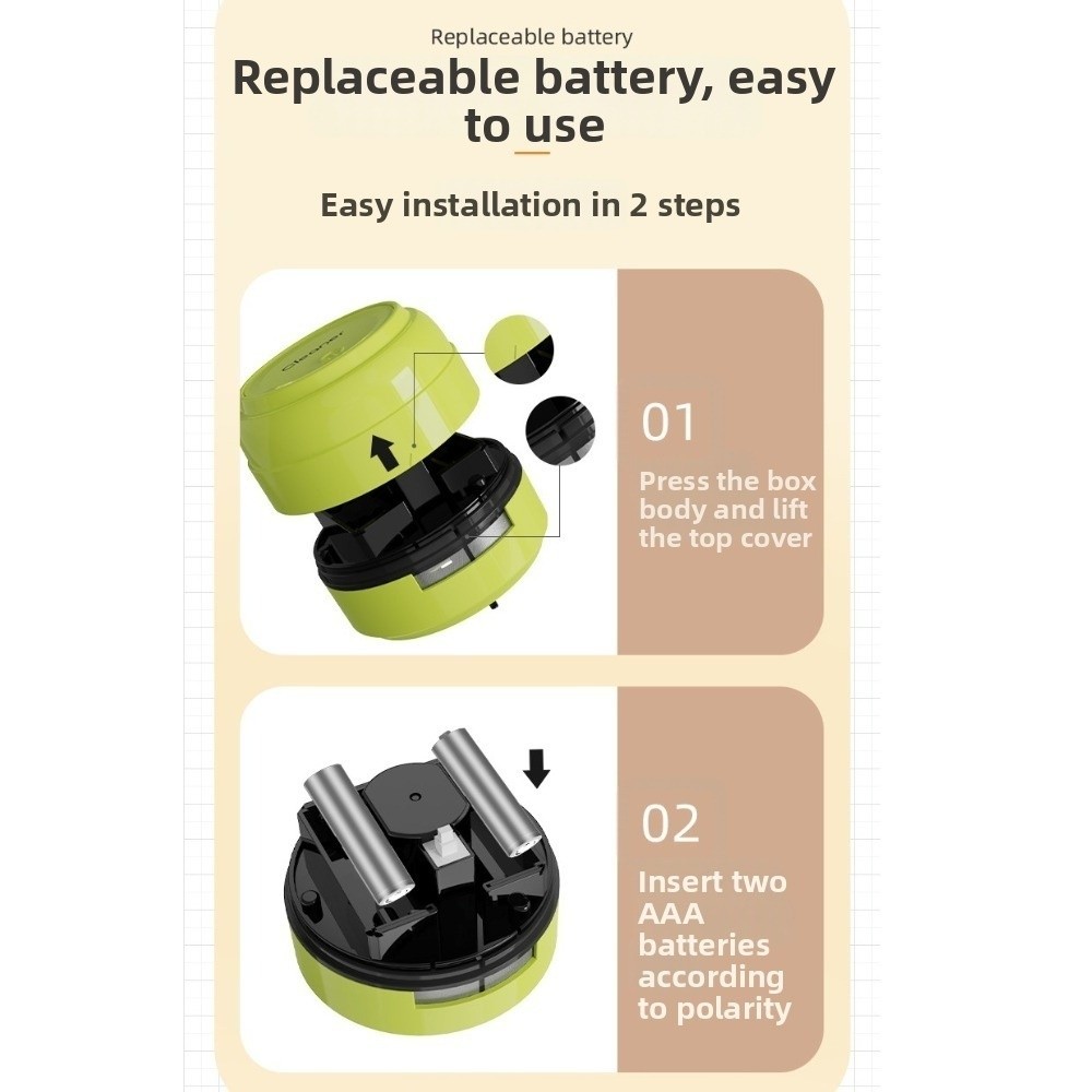 مكنسة كهربائية لاسلكية صغيرة م - مراجعة Mini Desktop Vacuum Cleaner For Eraser Dust وسعره